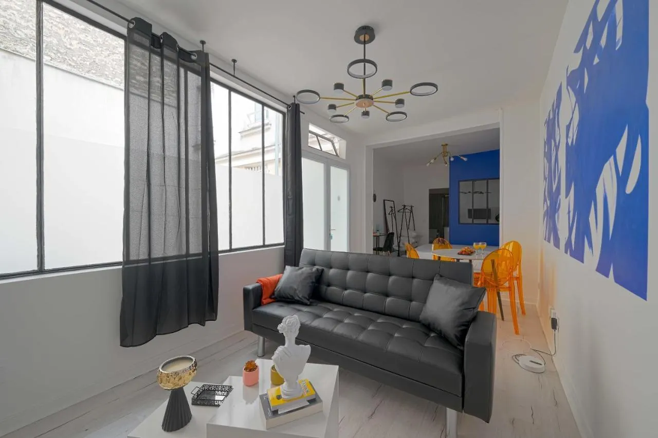 Modern Large Studio Apartment For 3 Paris 0*,